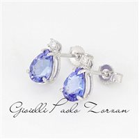 Ohrringe Zorzan Gioielli Dame in Weißgold Tanzanite  Ct ORPZ2501 - ORPZ2501